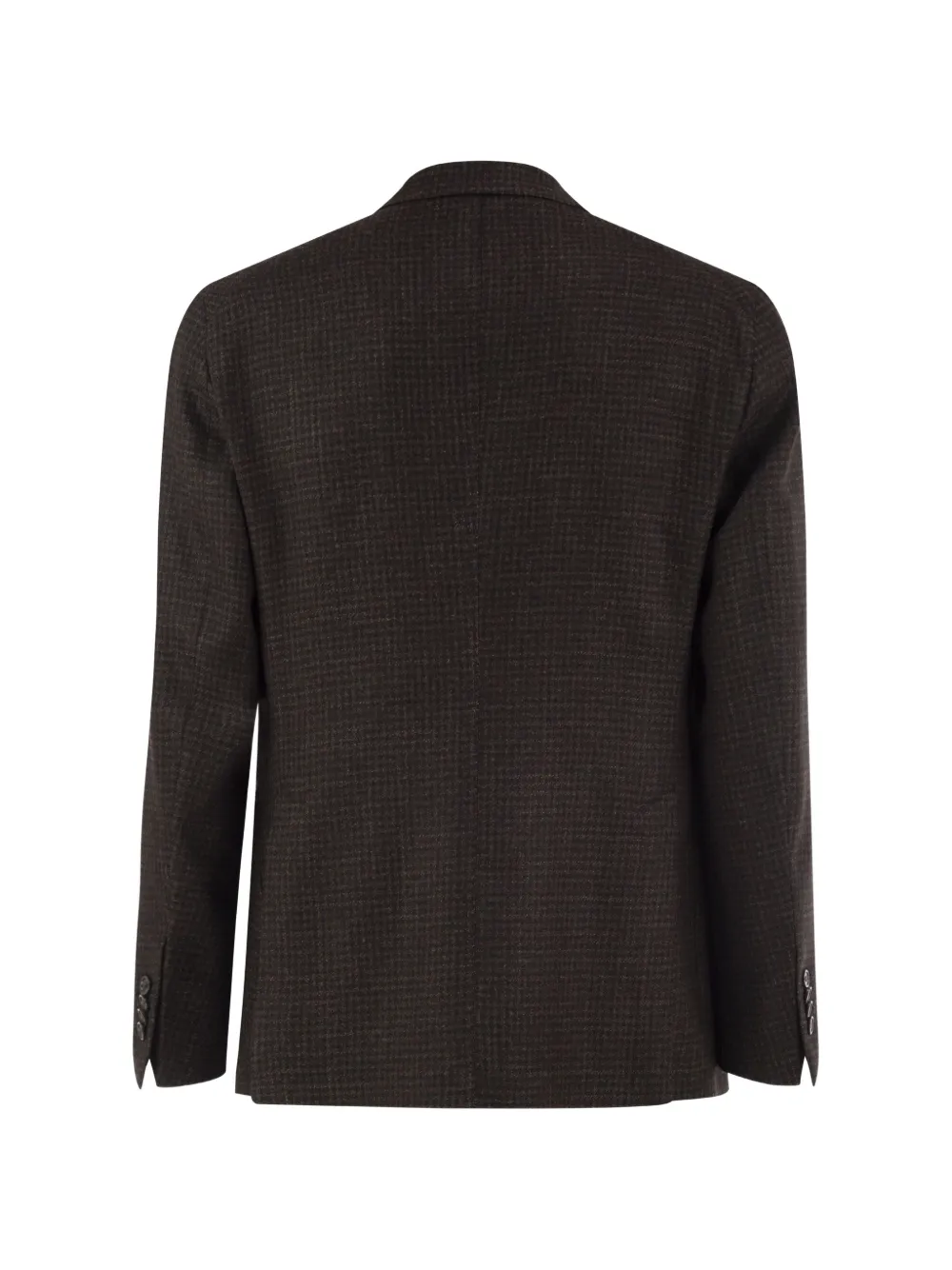 Tagliatore Blazer met enkele rij knopen en micropatroon Bruin