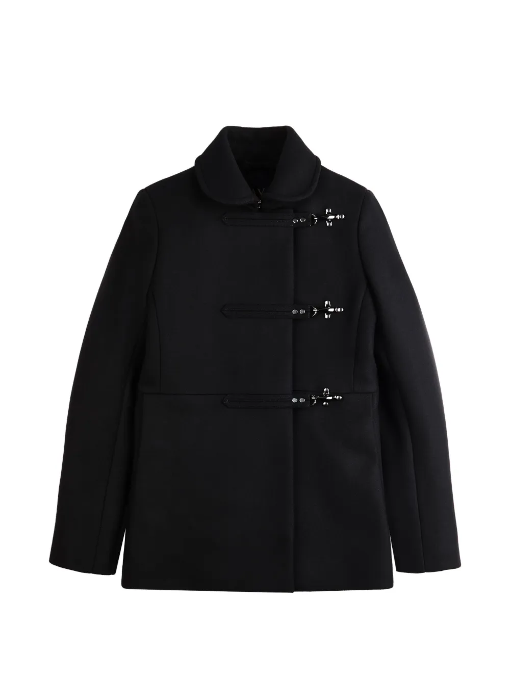 Fay Caban lobster-clasp coat - Nero