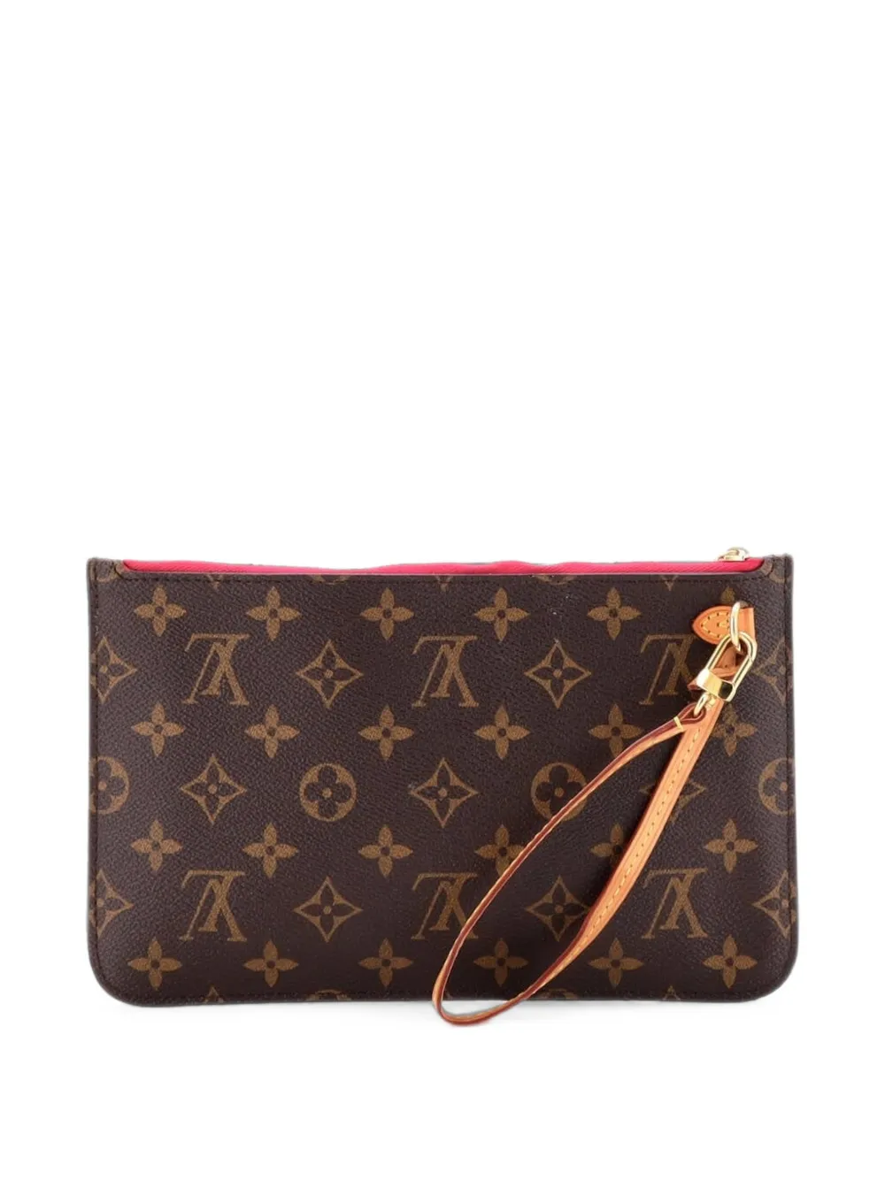 Louis Vuitton Pre-Owned Neverfull Pochette Monogram Canvas Large pouch - Marrone