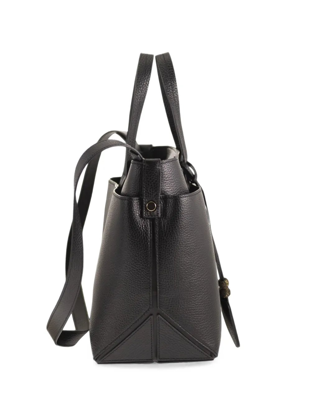 Fabiana Filippi grained leather tote bag
