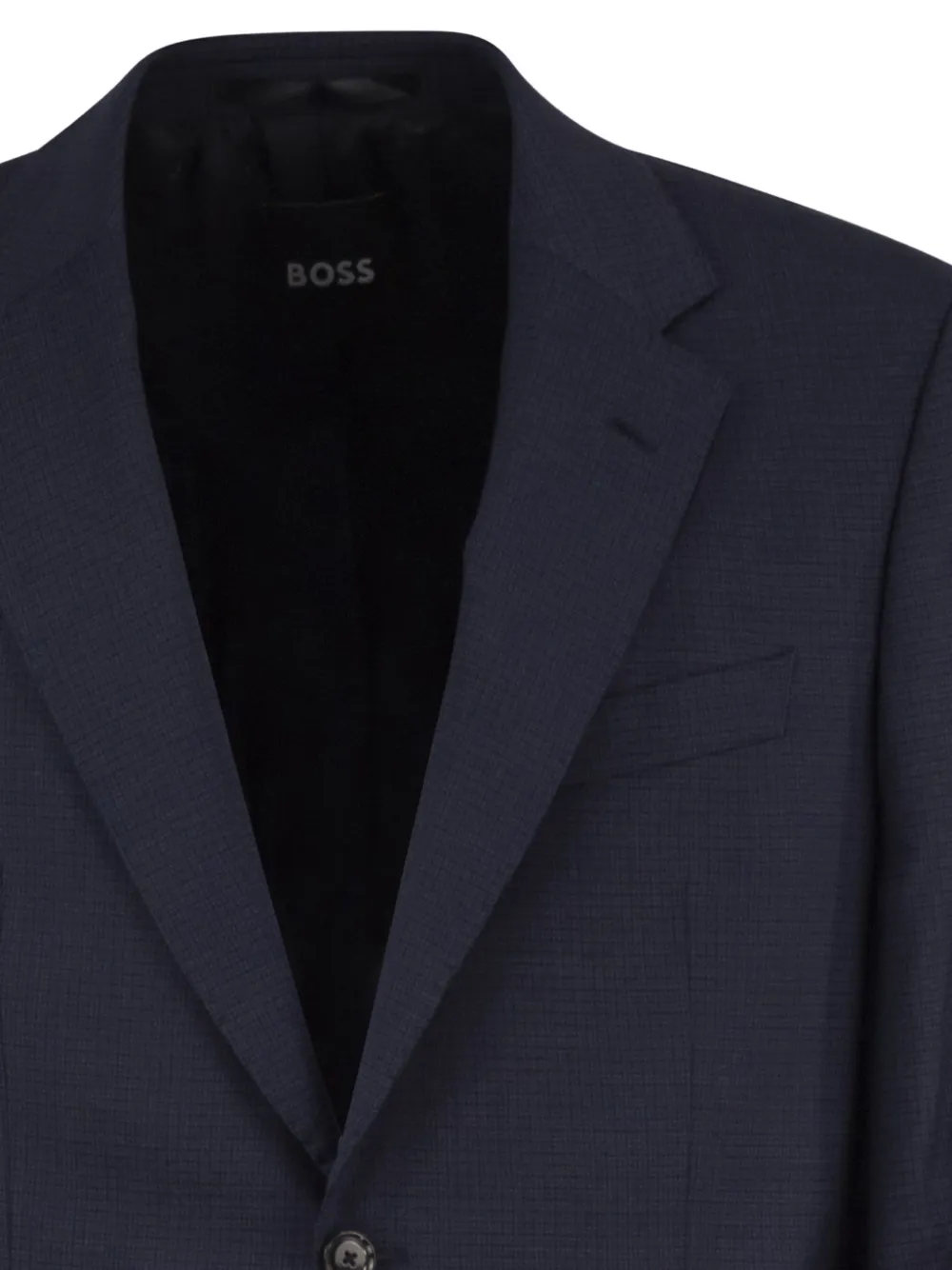 BOSS Pak met enkele rij knopen Blauw