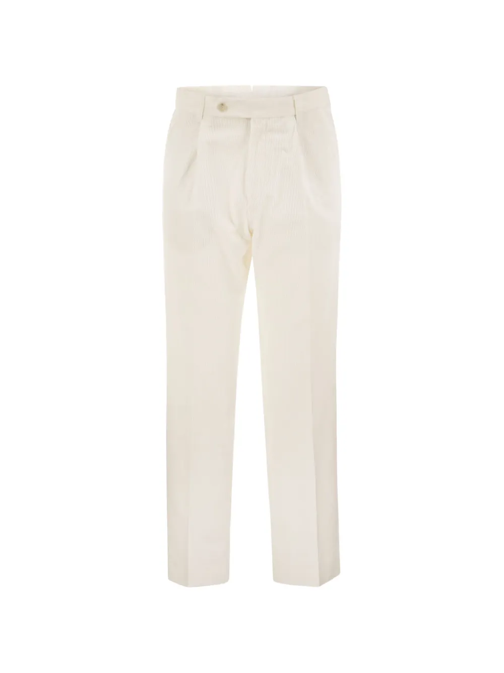 BOSS tapered-fit trousers in Italian corduroy fabric