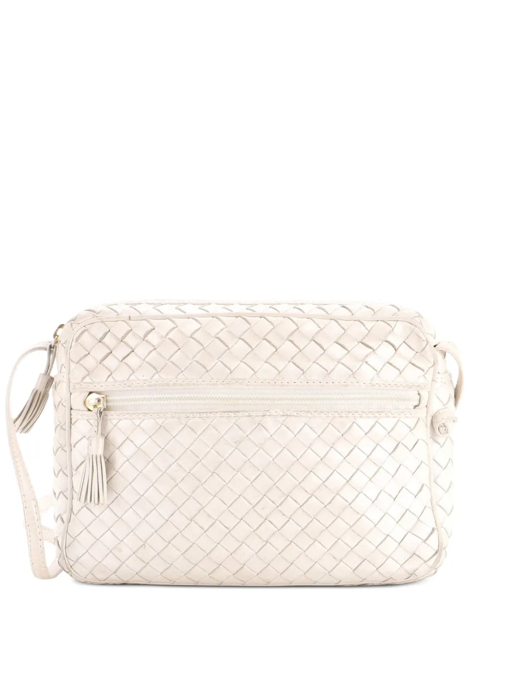 Bottega Veneta Pre-Owned Nodini Intrecciato Nappa Small crossbody bag - Metallic