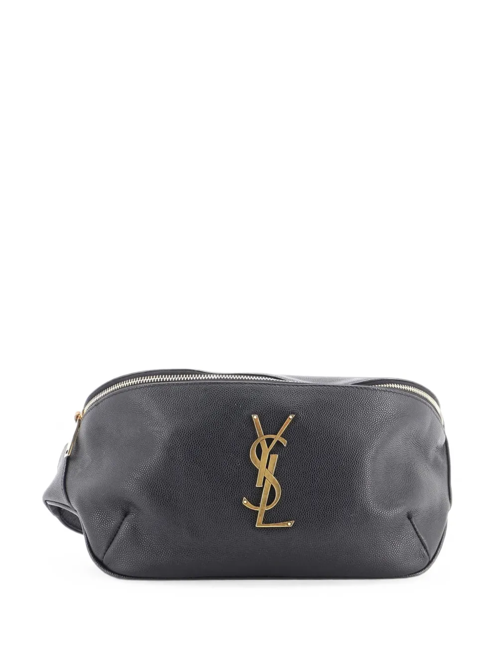 Saint Laurent Pre-Owned sac banane Classic Kate en cuir monogrammé - Noir