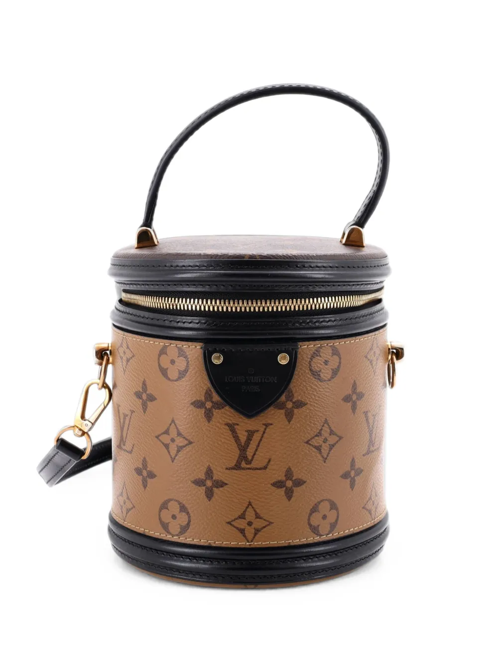 Louis Vuitton Pre-Owned sac à main en toile Cannes Reverse Monogram - Marron