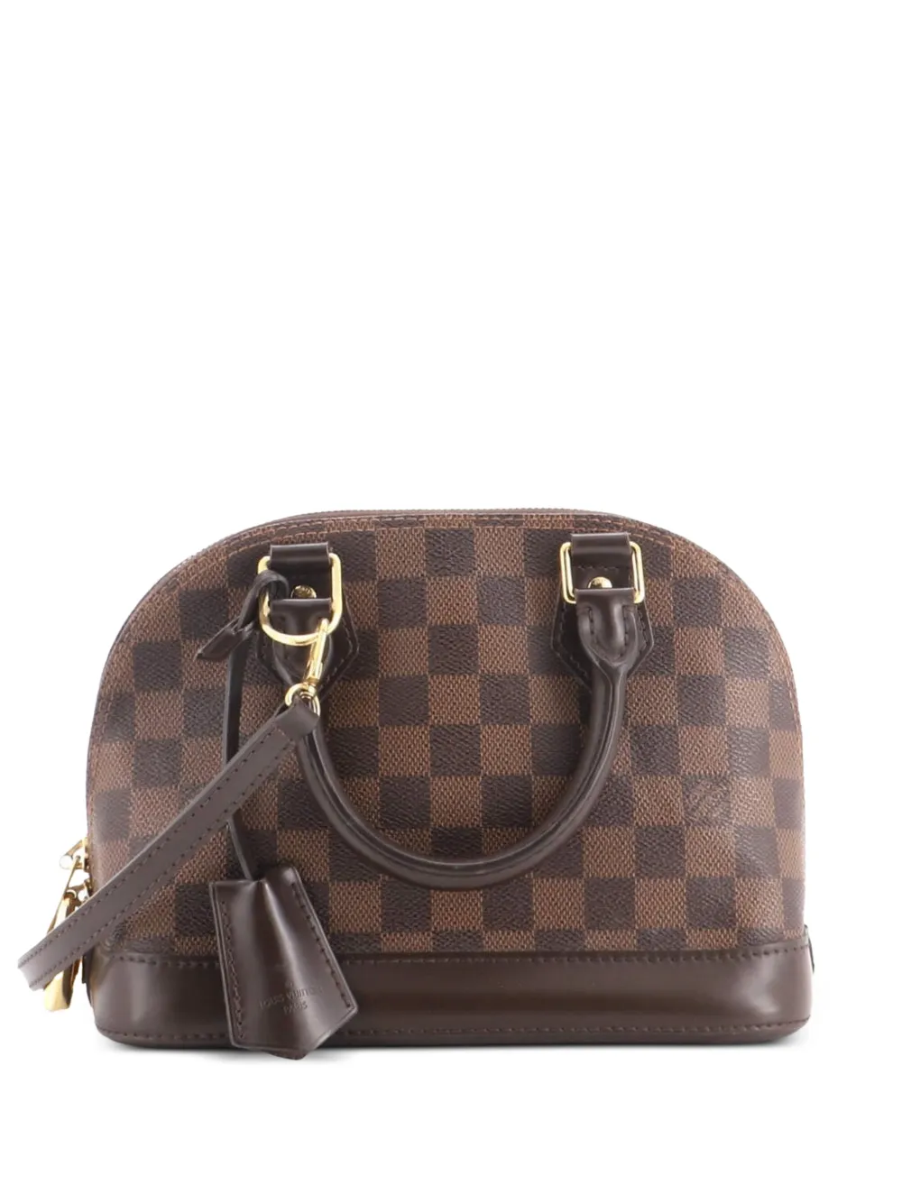 Louis Vuitton Pre-Owned Alma Handbag Damier BB shoulder bag - Marrone