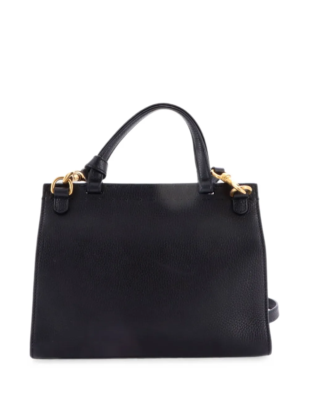 Gucci Pre-Owned GGマーモント トップハンドル レザー ミニ サッチェル