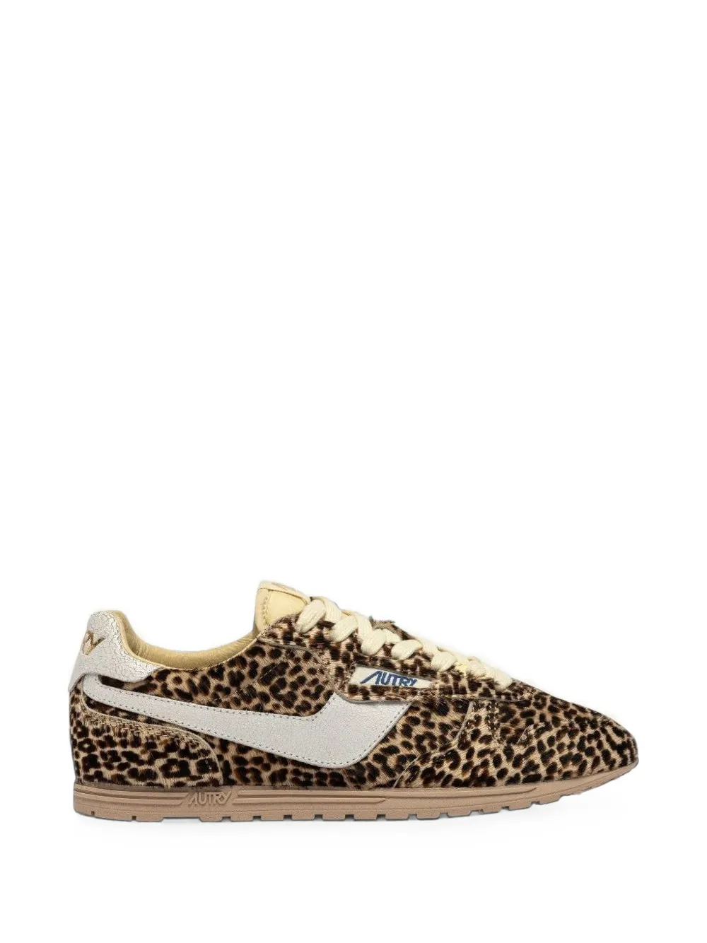 Autry Windspin Low leopard-print sneakers