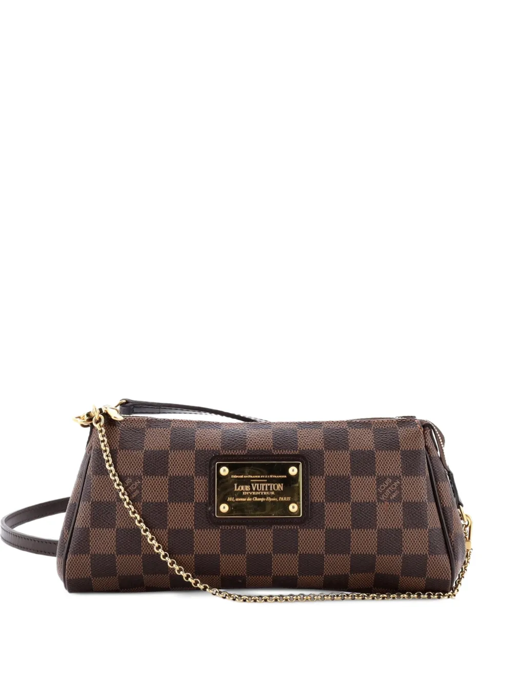 Louis Vuitton Pre-Owned Eva Handbag Damier clutch bag - Marrone