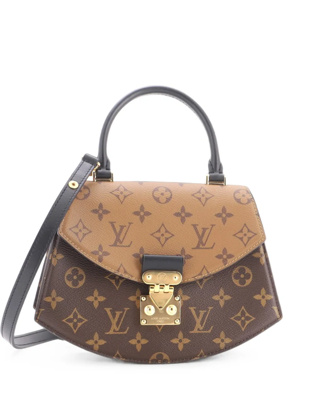 Louis Vuitton Pre-Owned Tilsitt Top Handle Bag Reverse Monogram Canvas crossbody bag - Braun