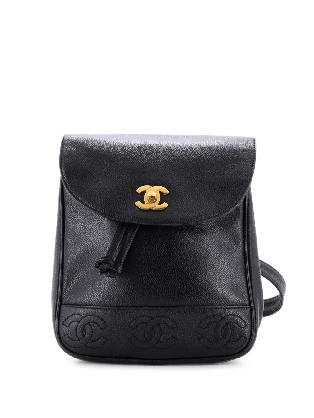 CHANEL Pre-Owned Caviar Small backpack - Nero