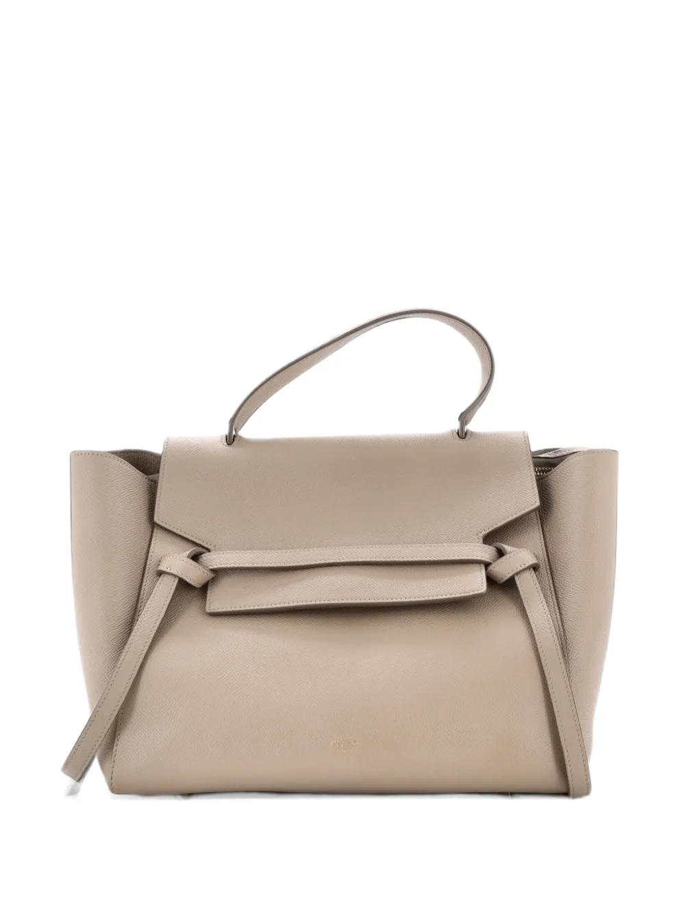 Celine Pre-Owned Belt Bag Textured Leather Mini shoulder bag - Nude