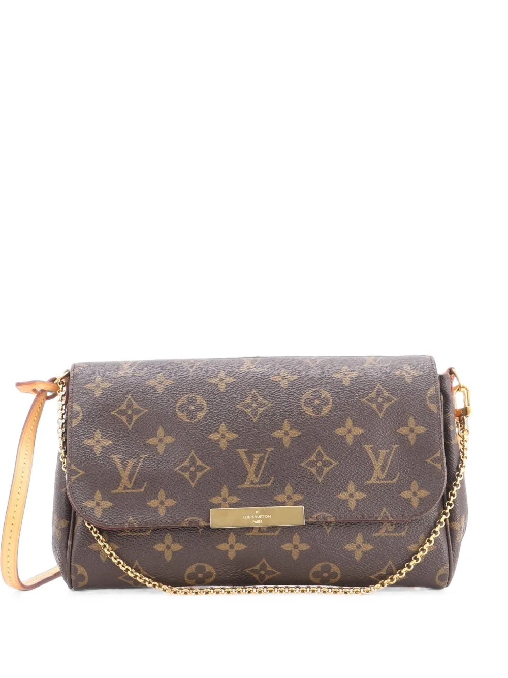 Louis Vuitton Pre-Owned Favorite Handbag Monogram Canvas MM crossbody bag - Marrone