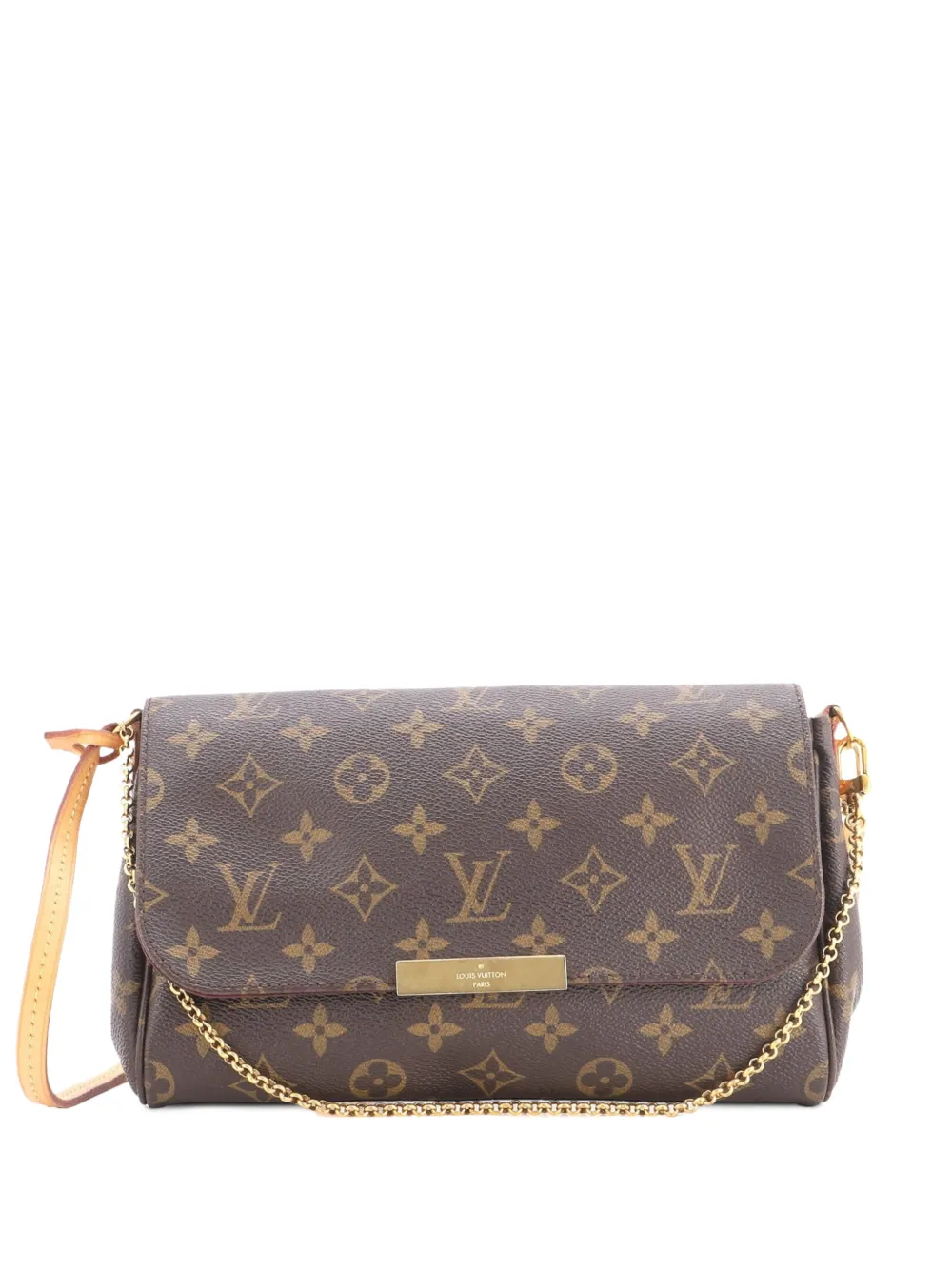 Louis Vuitton Pre-Owned Favorite Handbag Monogram Canvas MM crossbody bag - Marrone