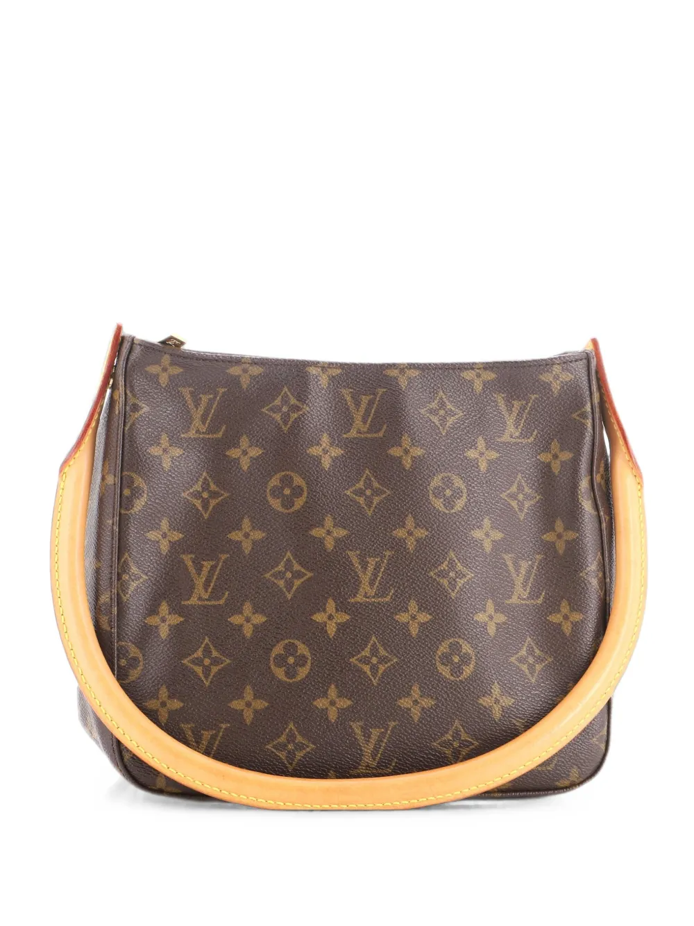 Louis Vuitton Pre-Owned sac à main Looping en toile Monogram MM - Marron