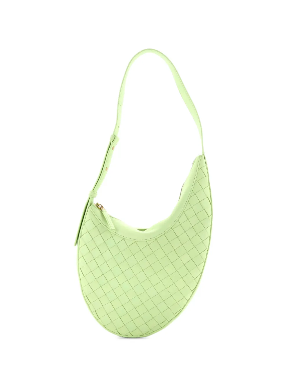 Bottega Veneta Pre-Owned Drop Intrecciato Nappa Small shoulder bag - Grün