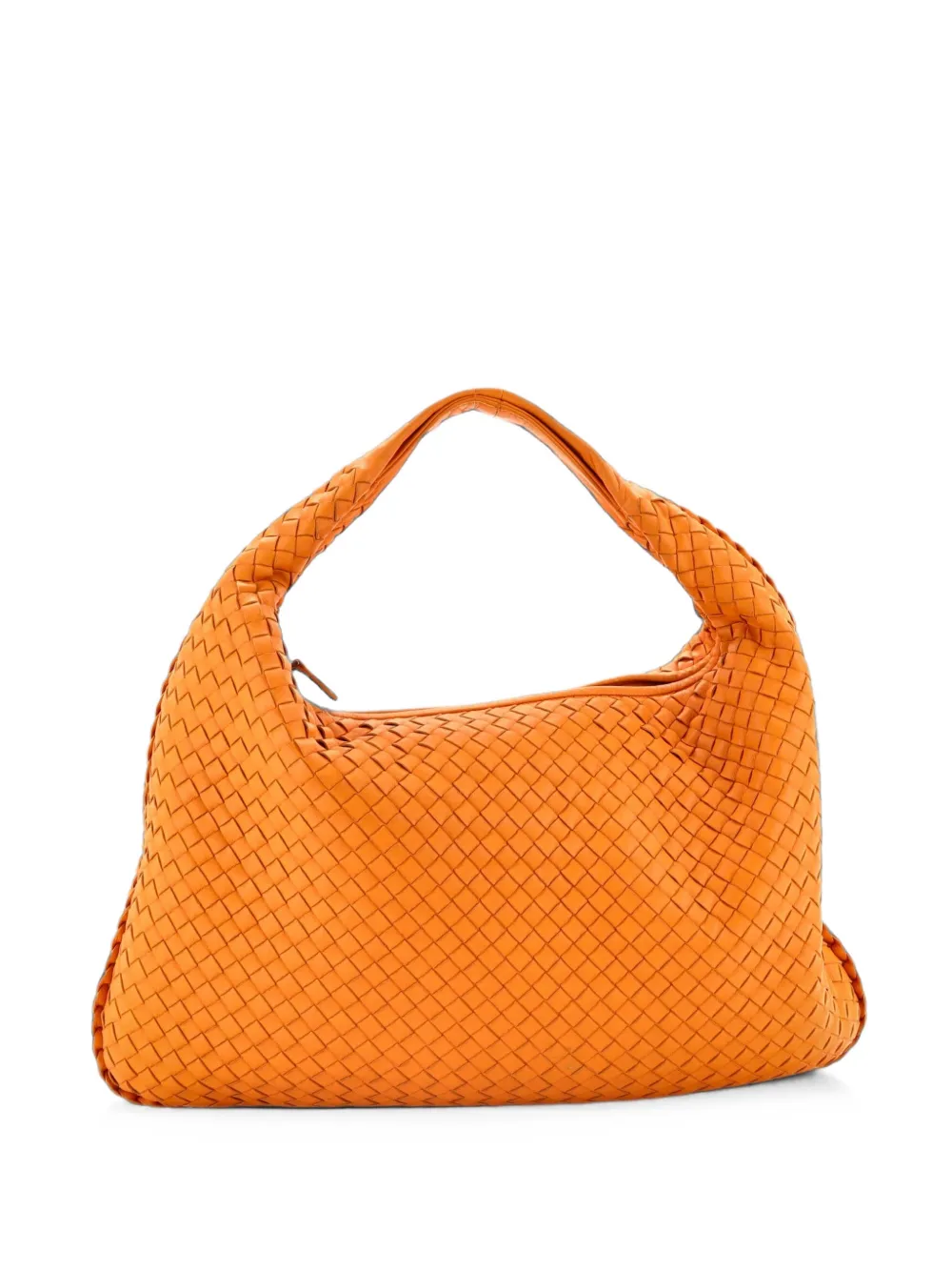 Bottega Veneta Pre-Owned grand cabas Veneta en cuir Intrecciato Nappa - Orange