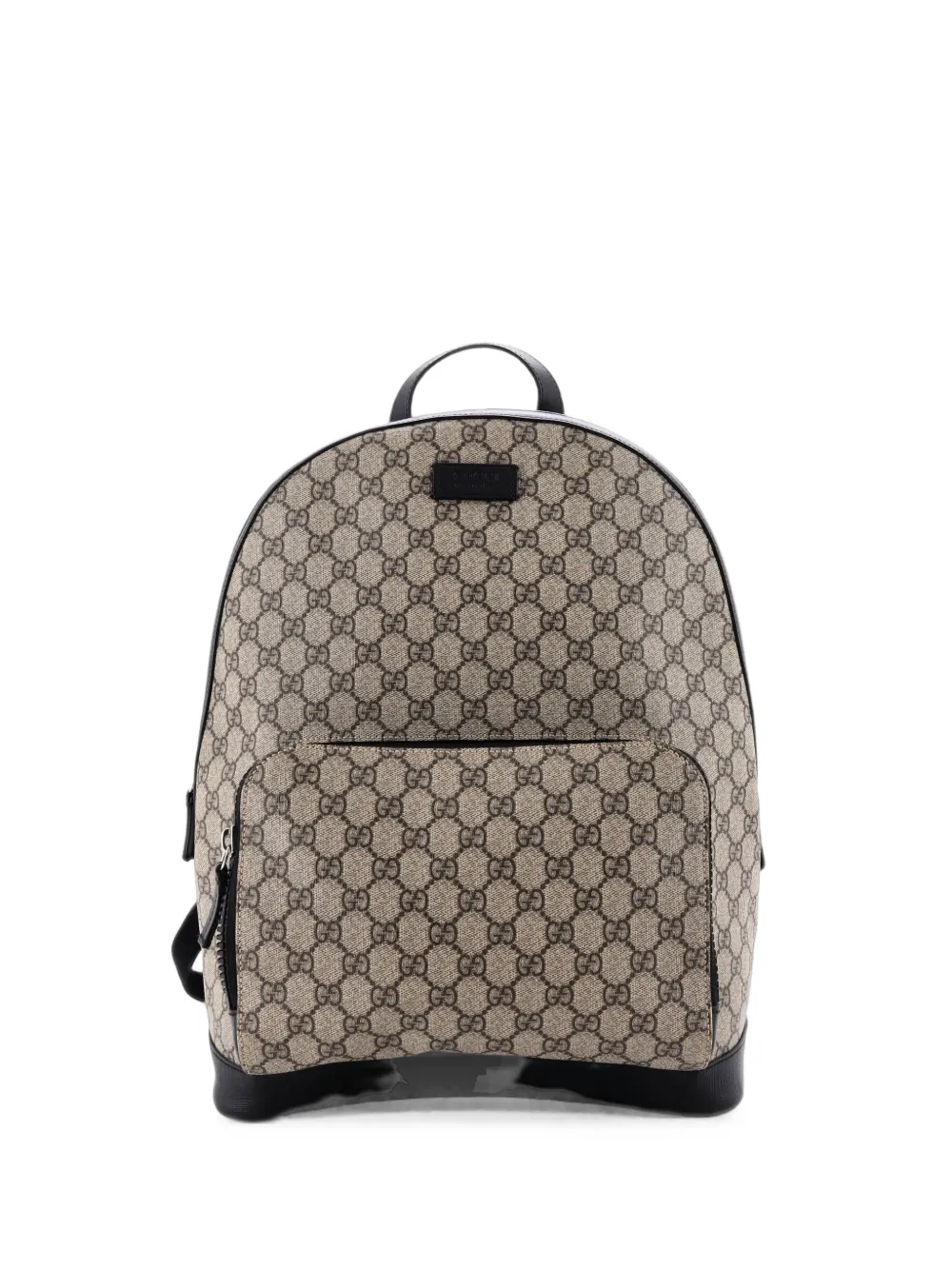 Gucci Pre-Owned sac à dos zippé à poches médium en toile enduite GG - Marron Gucci Pre-Owned sac à dos zippé à poches médium en toile enduite GG - Marron