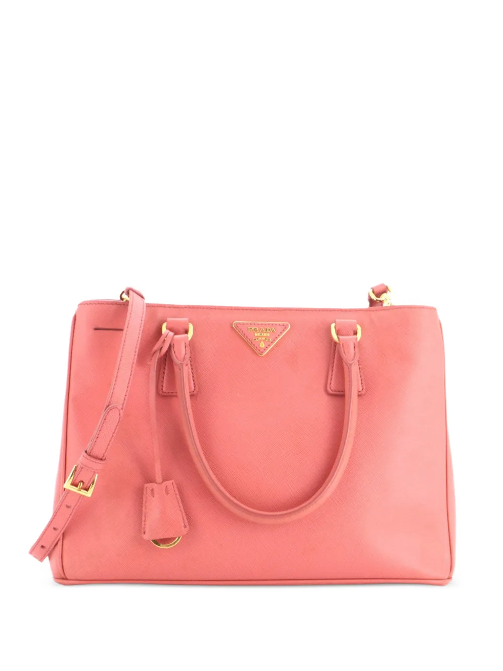 Prada Pre-Owned Gardener's Saffiano Leather Medium tote bag - Rosa