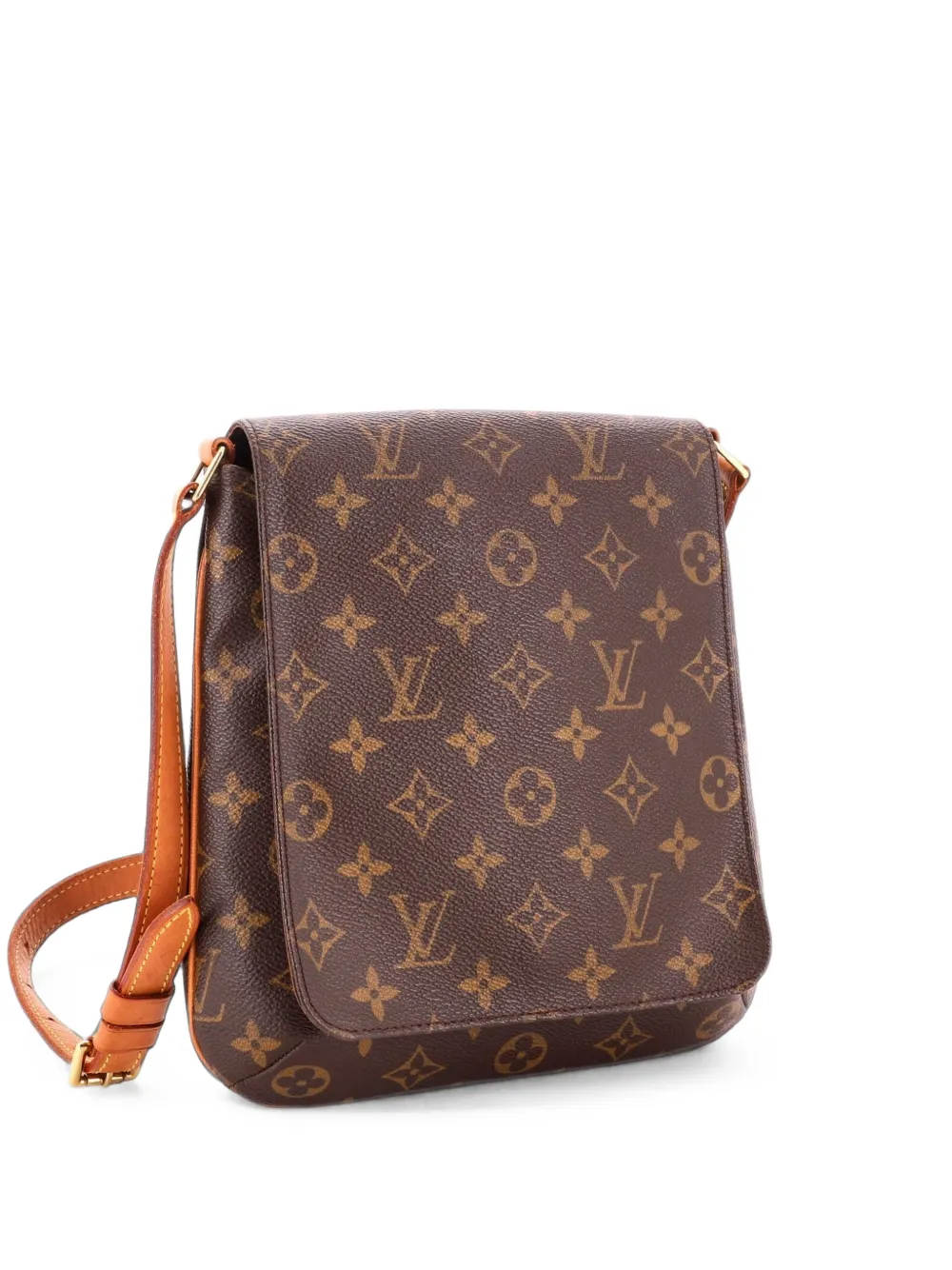 Louis Vuitton Pre-Owned Musette Salsa Handbag Monogram Canvas PM shoulder bag - Marrone