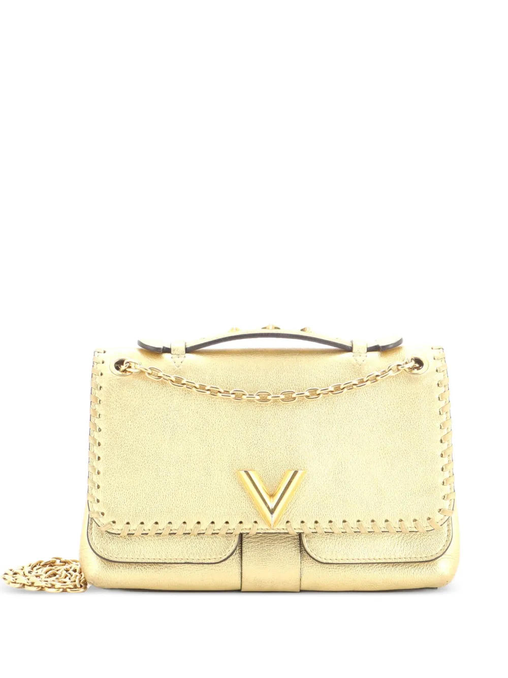 Louis Vuitton Pre-Owned Very Chain Bag Whipstitch Leather shoulder bag - Gold
