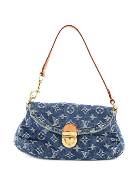 Louis Vuitton Pre-Owned Pleaty Handbag Denim Mini shoulder bag