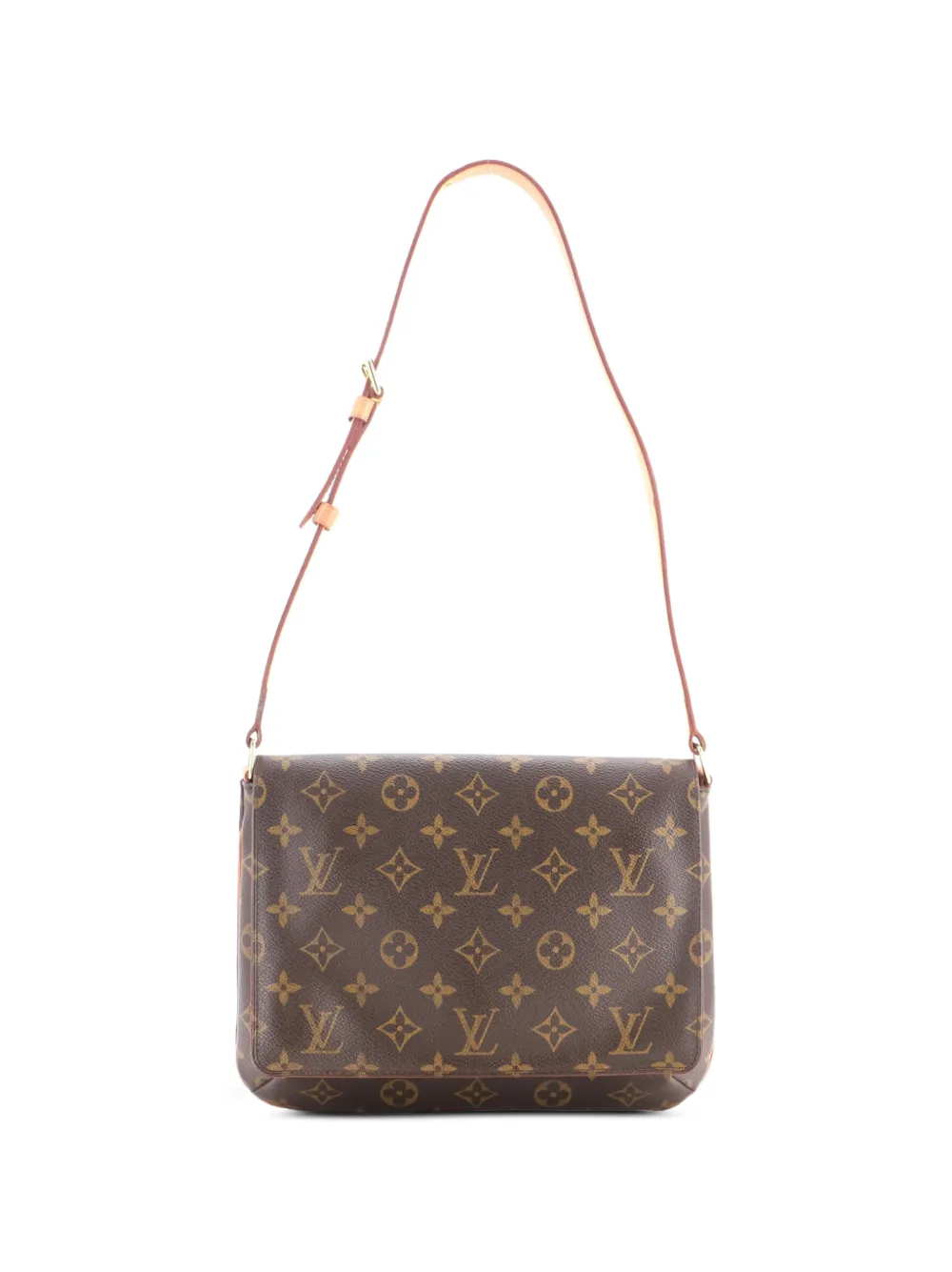 Louis Vuitton Pre-Owned Musette Tango Handbag Monogram Canvas shoulder bag - Brown