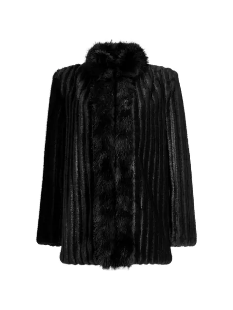 ducie veste côtelée Sienna en fourrure artificielle