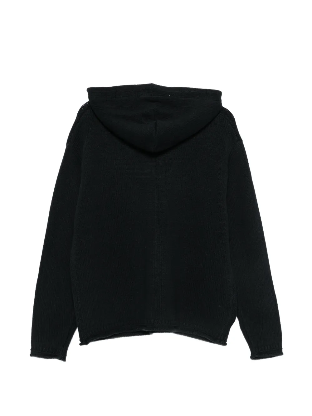 Stüssy logo-patch hoodie Zwart