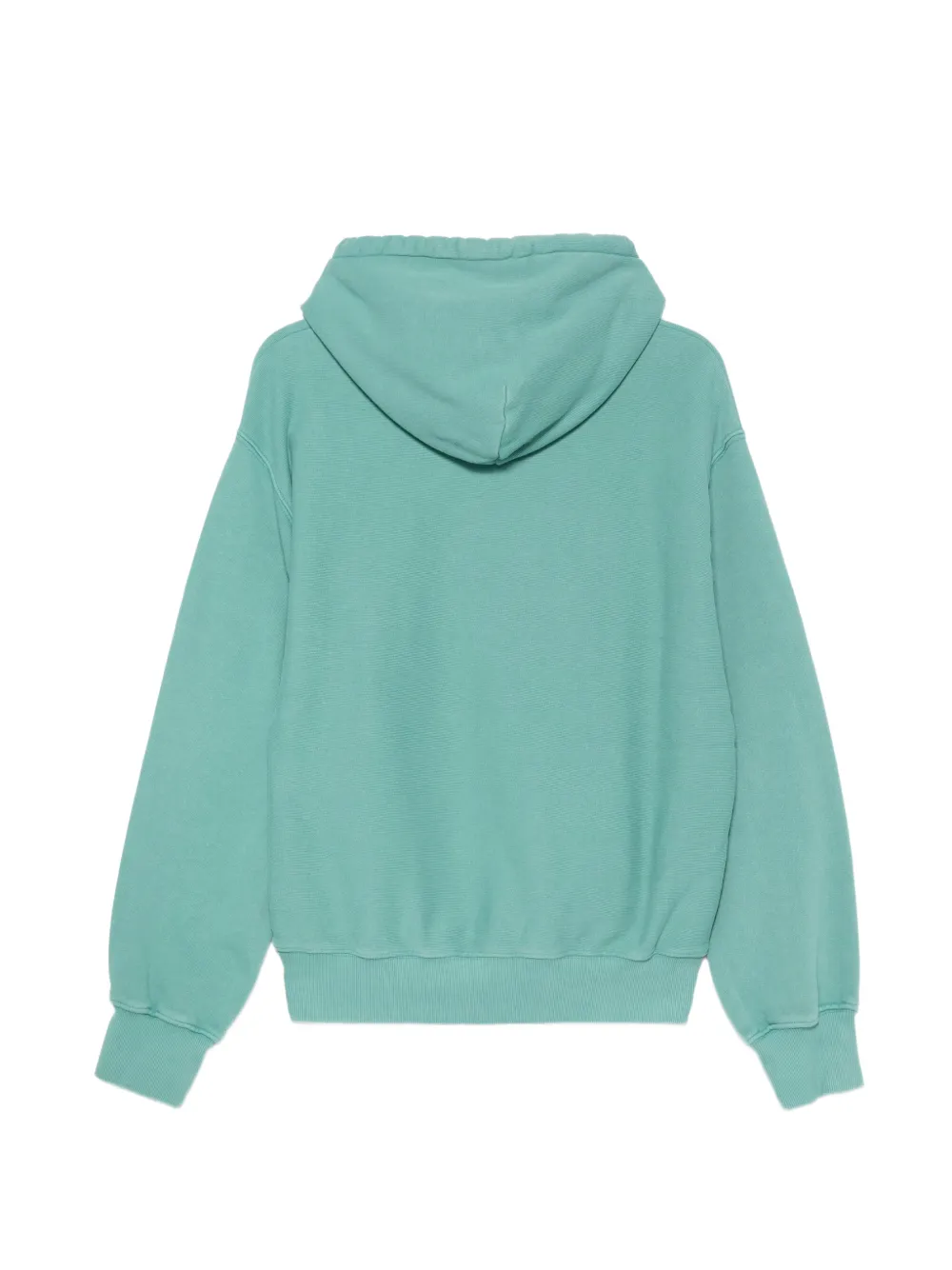 Stüssy logo-print drawstring hoodie Groen