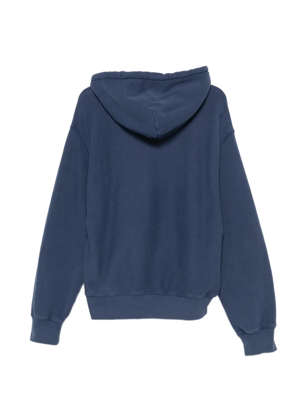 Stüssy logo-print hoodie Blauw