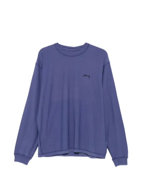 Stüssy logo-print long-sleeve T-shirt
