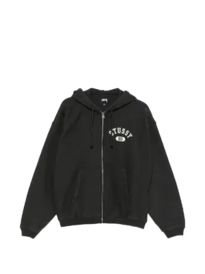 Stüssy zip-up Hoodie | Black | FARFETCH