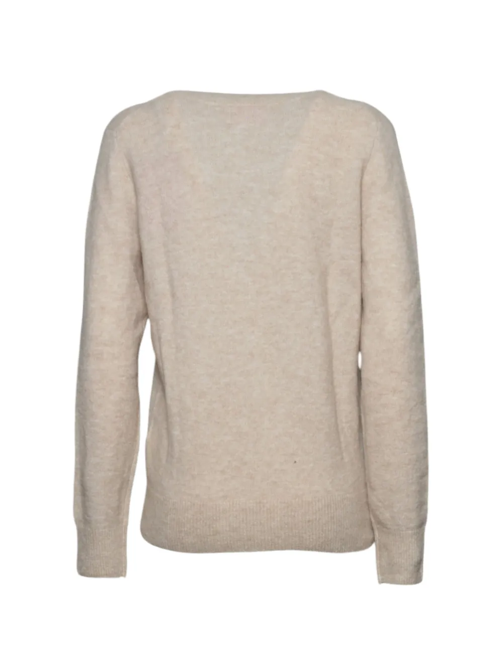 MC2 Saint Barth Trui met V-hals Beige