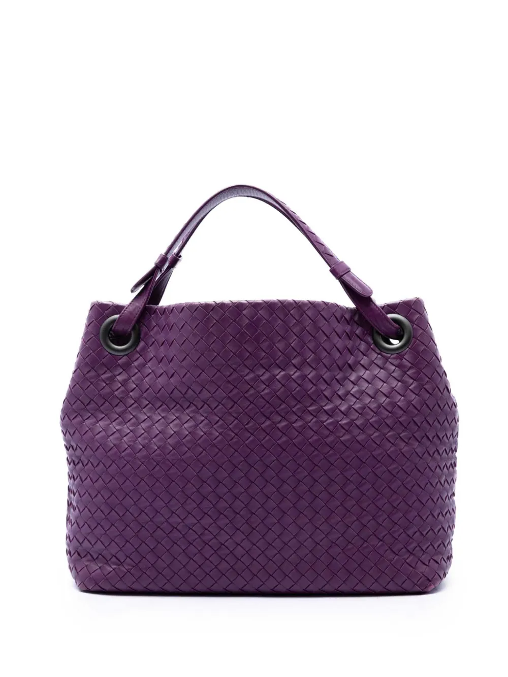 Bottega Veneta Pre-Owned cabas Garda en cuir Intrecciato (2012-2026) - Violet