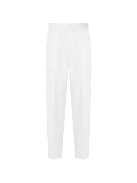 Armani Exchange pleated straight-leg trousers