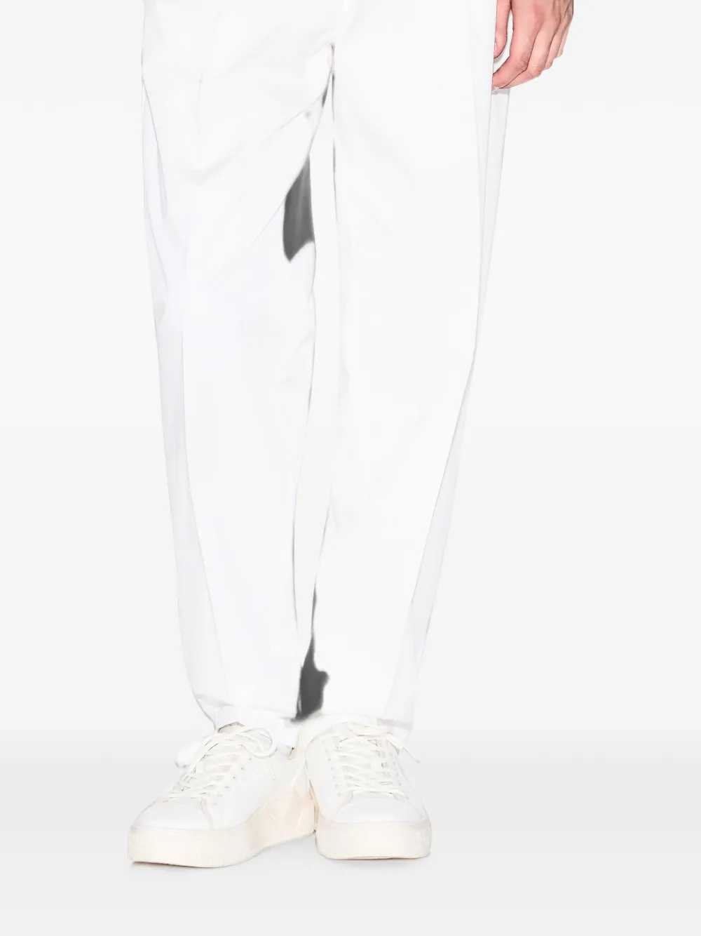Armani Exchange Straight plooibroek Wit