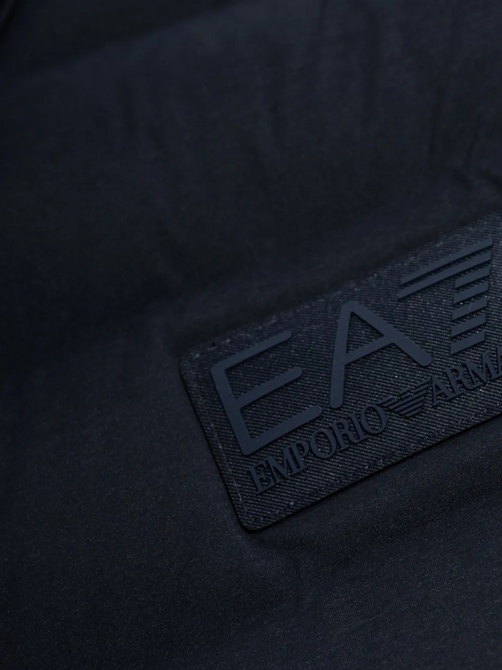 Ea7 Emporio Armani Bodywarmer met logopatch Blauw