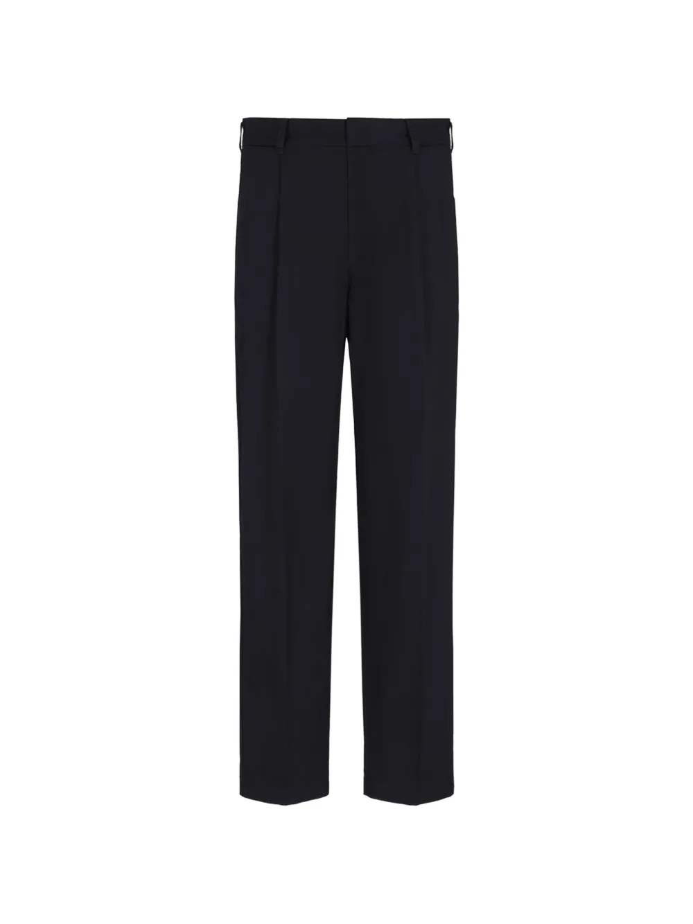 Armani Exchange pleated straight-leg trousers
