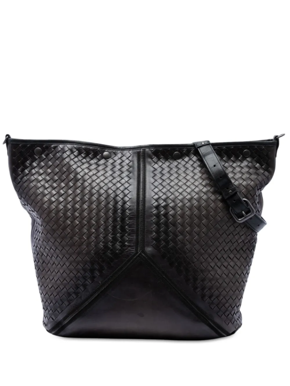 Bottega Veneta Pre-Owned 2007-2011 Nappa Intrecciato travel bag – Brown