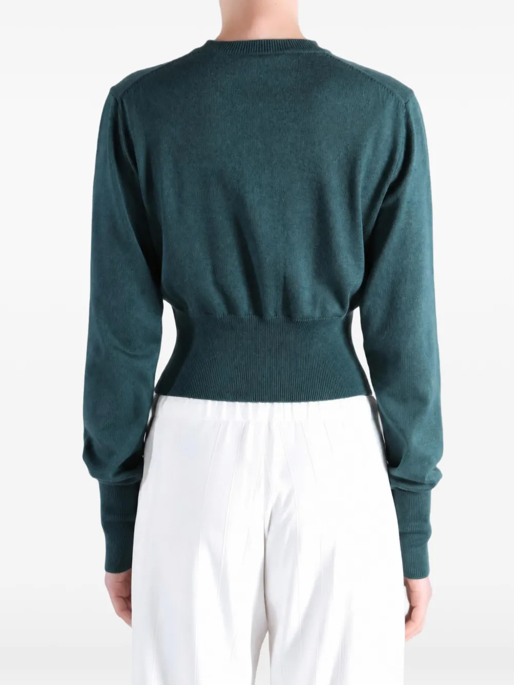 Vivienne Westwood Bea cropped cardigan Groen