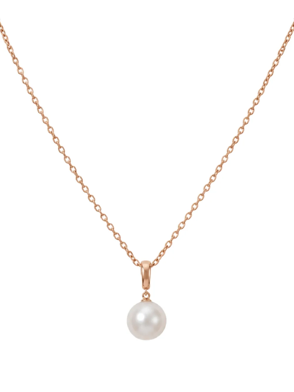 AUTORE MODA Form pearl necklace - Rosa