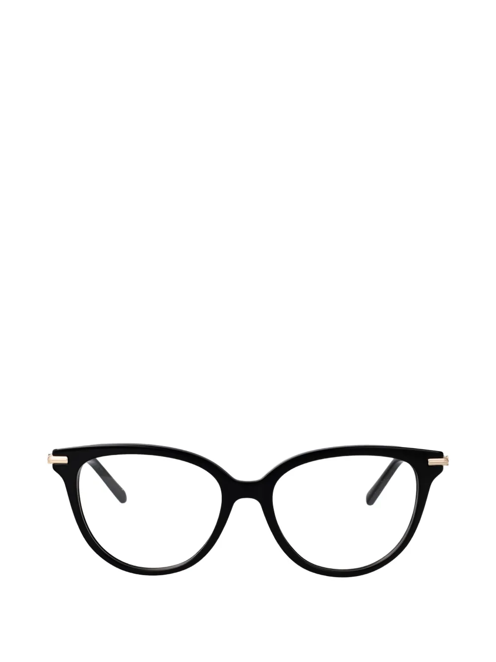 Ferragamo Eyewear lunettes de vue à monture papillon - Noir Ferragamo Eyewear lunettes de vue à monture papillon - Noir