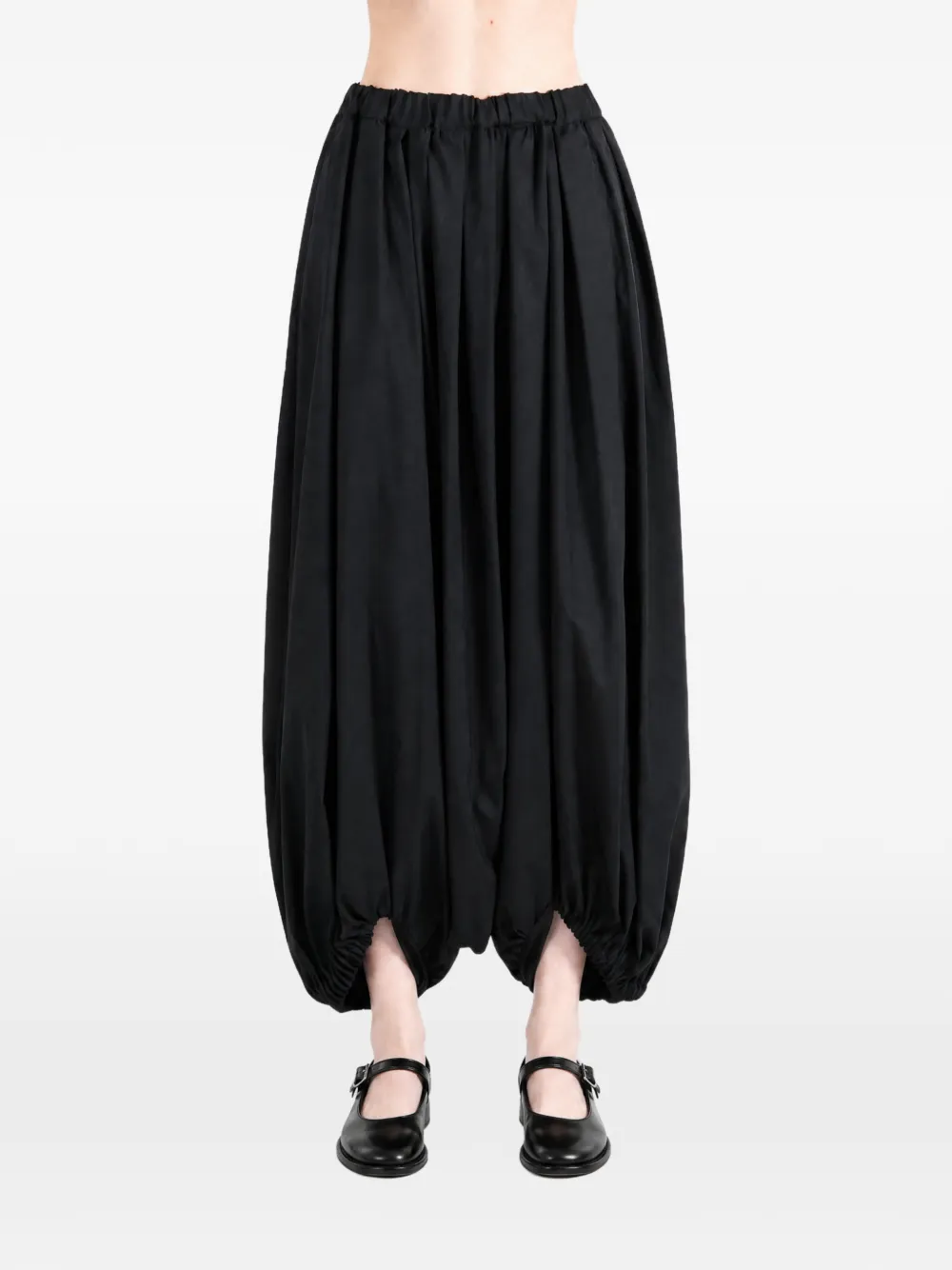 Comme Des Garçons pleated balloon trousers - Nero
