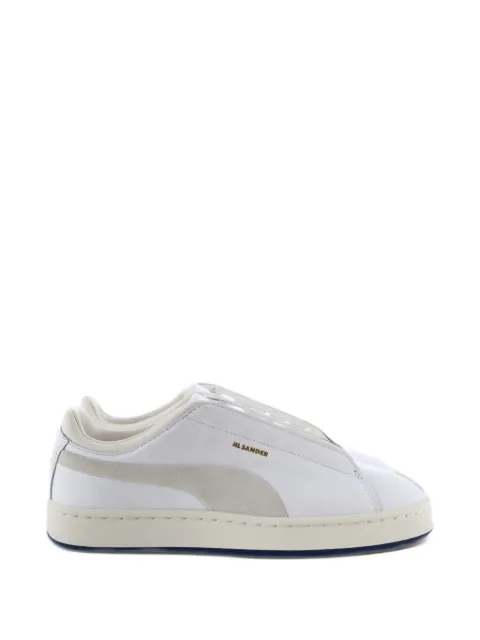 PUMA logo-print panelled sneakers