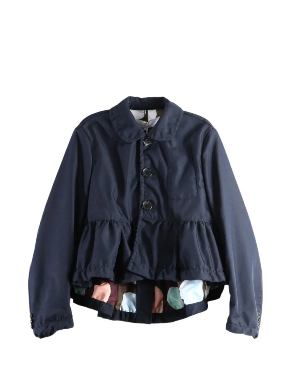 Comme des Garçons TAO ruffled button-up jacket