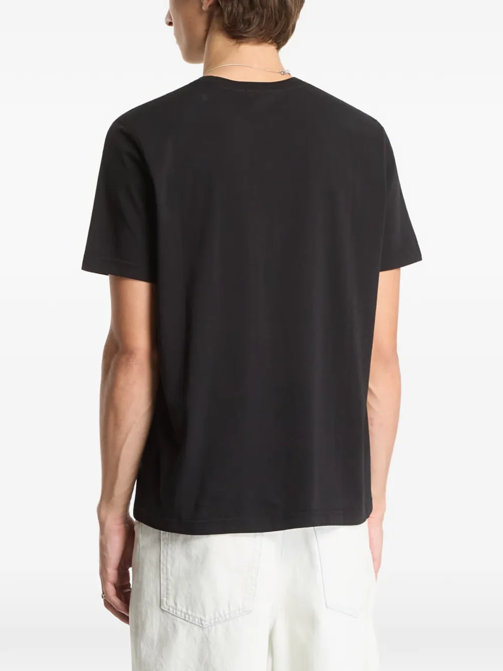 dime T-shirt met logoprint Zwart