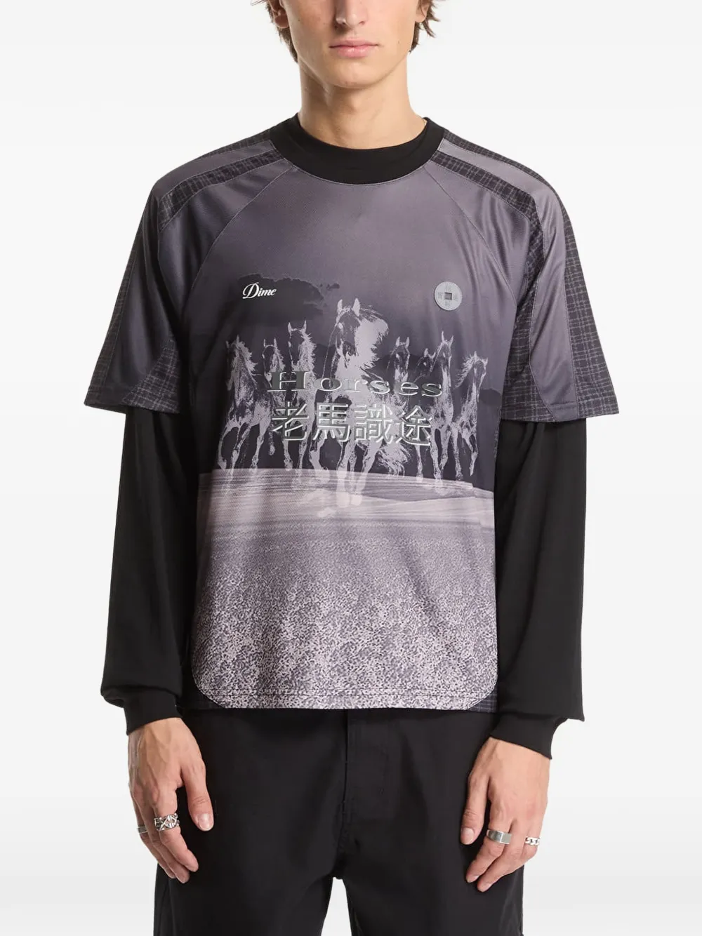 dime Year Of The Horse jersey Zwart