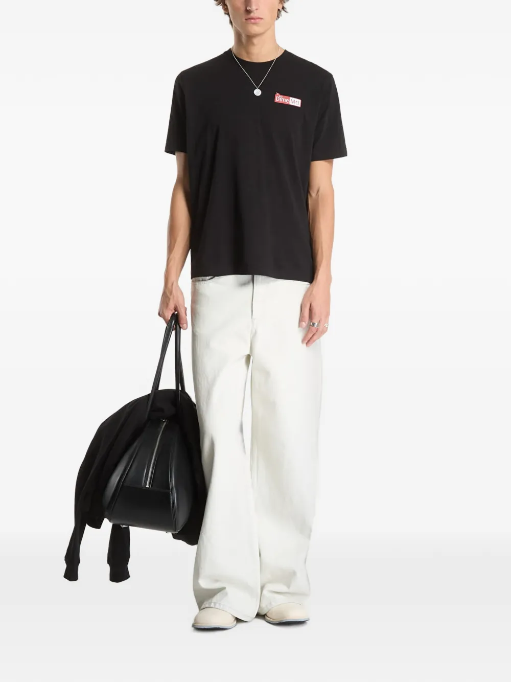 dime Leak グラフィック Tシャツ | ブラック | Image 1