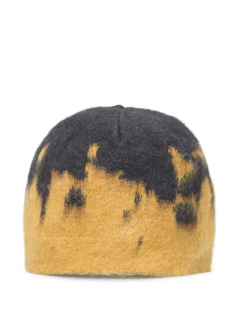 Gramicci mohair-blend splatter beanie hat